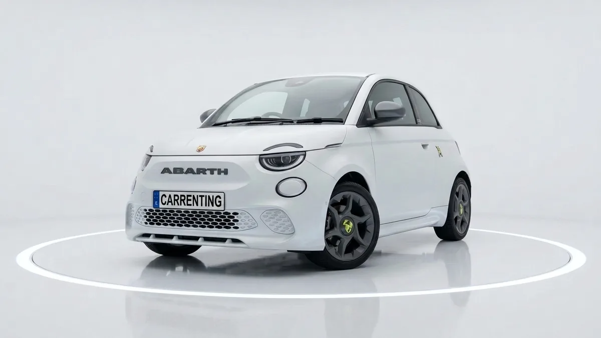 Abarth 500e 42kWh en renting barato — Lateral