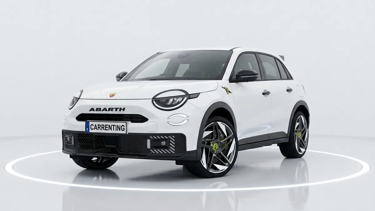Abarth 600e Turismo en renting barato — Lateral