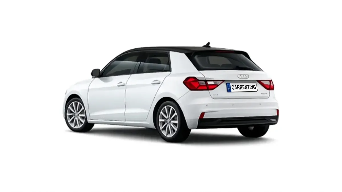 Audi A1 Sportback Adrenalin 30 TFSI S Tron 85kW en renting barato — Trasera