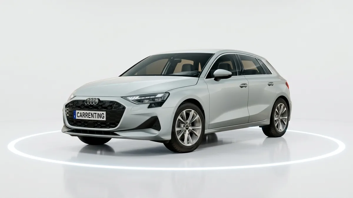 Audi A3 Sportback Advanced TFSI S Tronic en renting barato — Lateral