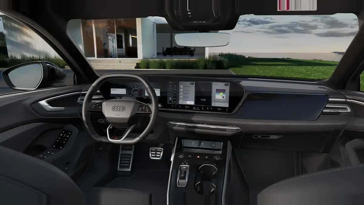 Audi A5 TDI 150kW (204CV) Black Line en renting barato — Interior