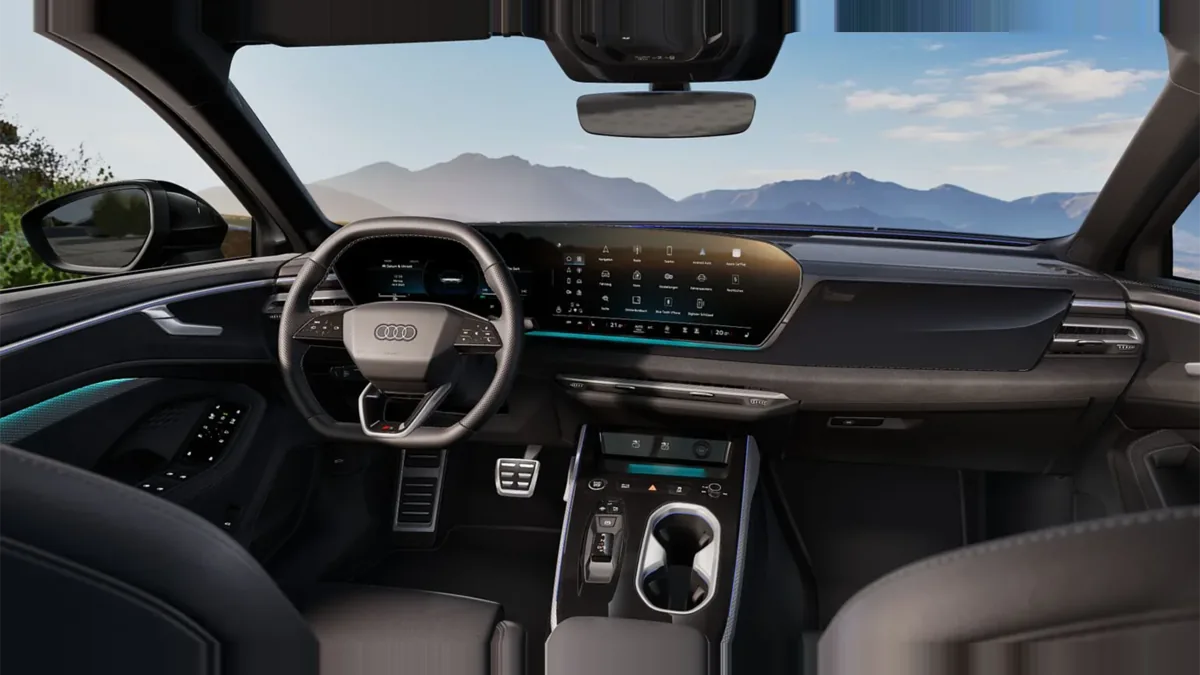 Audi A6 TDI 150kW (204CV) S Tronic Black Line en renting barato — Interior