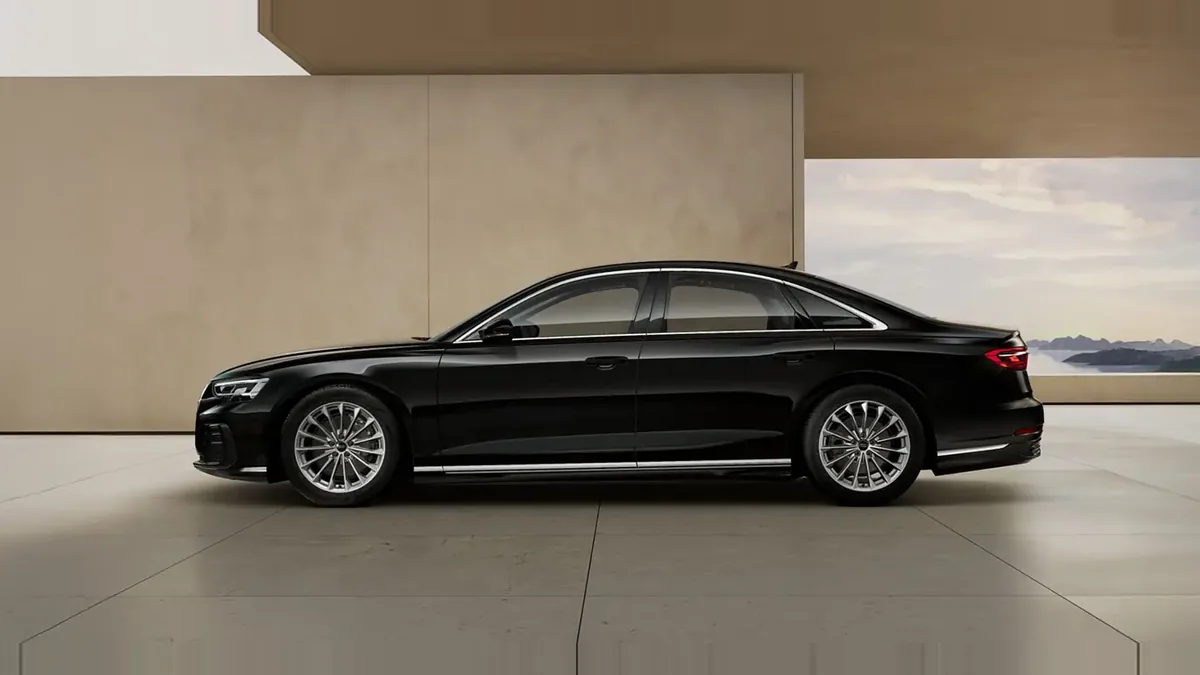 Audi A8 50 TDI 210kW (286CV) Quattro Tiptronic en renting barato — Trasera