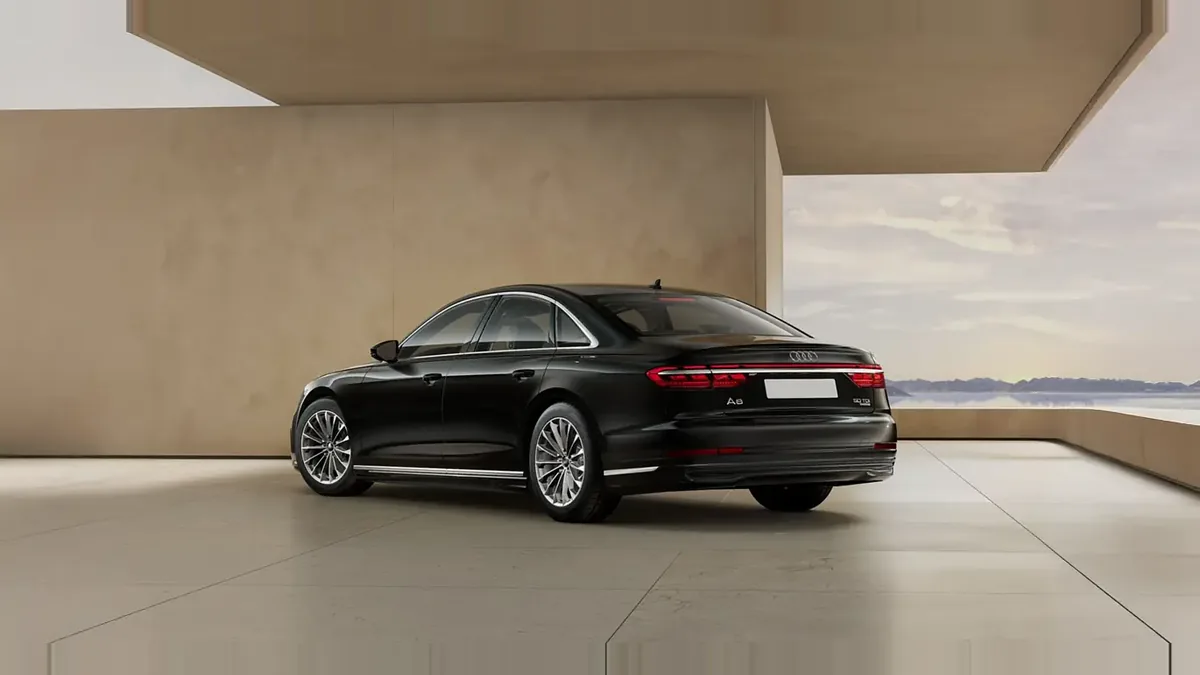 Audi A8 50 TDI 210kW (286CV) Quattro Tiptronic en renting barato — Delantera