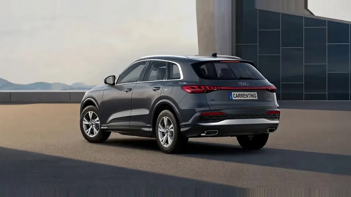 Audi Q5 Advanced e-hybrid quattro 220kW S tronic en renting barato — Trasera