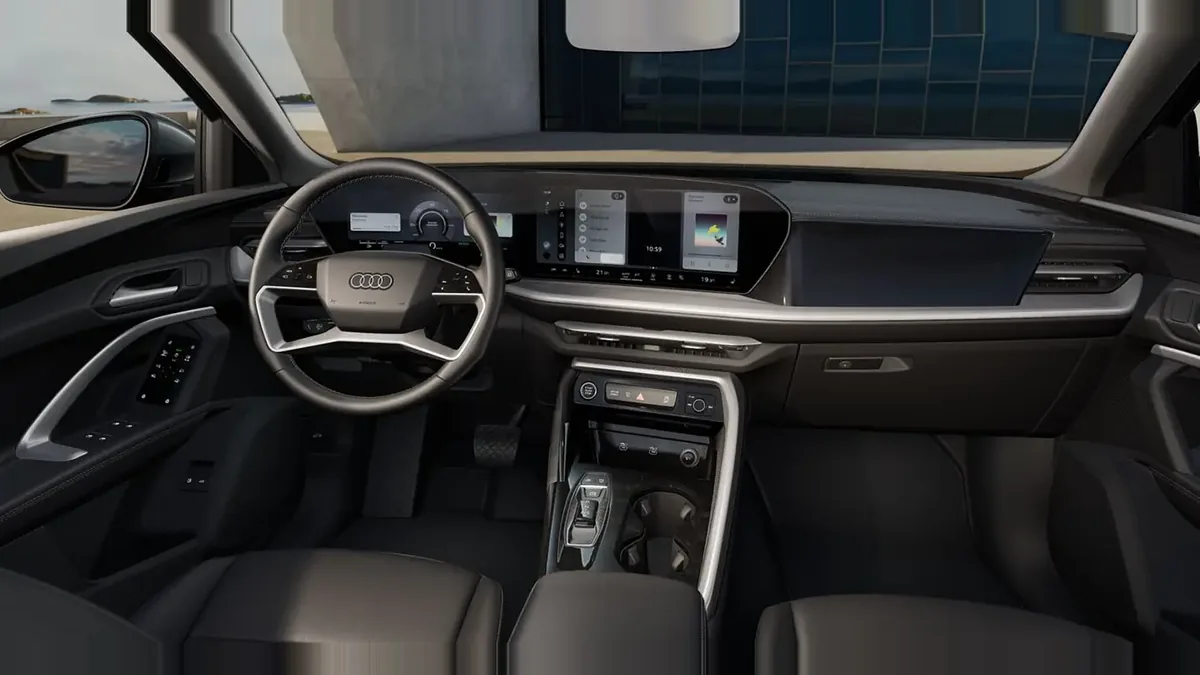 Audi Q5 Advanced e-hybrid quattro 220kW S tronic en renting barato — Delantera