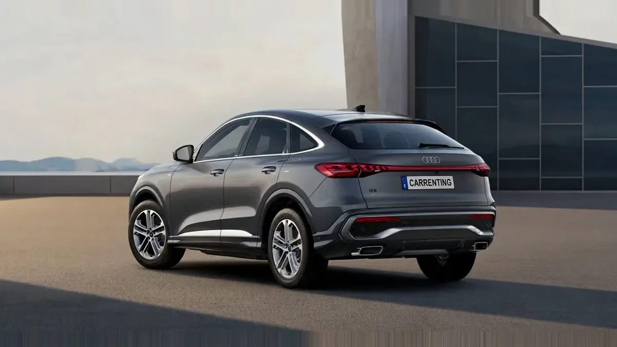 Audi Q5 Sportback S line TDI quattro 150kW (204CV) S tronic en renting barato — Delantera