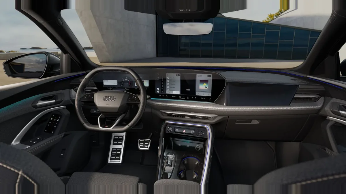 Audi Q5 SUV S line Edition TDI Quattro S Tronic en renting barato — Interior