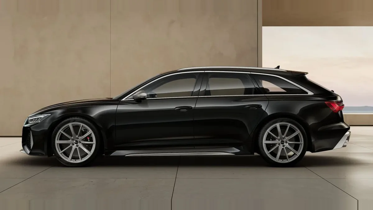 Audi RS6 Avant TFSI Quattro en renting barato — Trasera