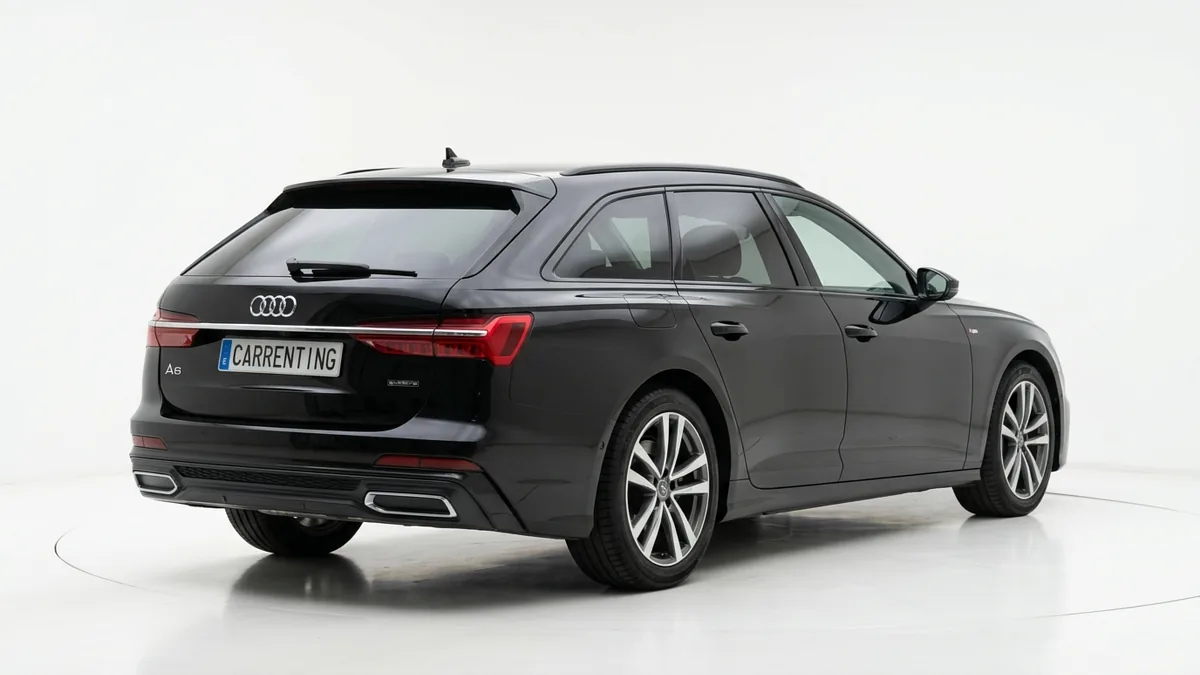 Audi RS6 Avant TFSI Quattro en renting barato — Delantera