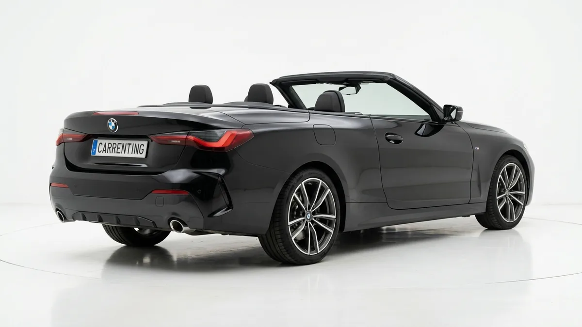 BMW Serie 4 420i Cabrio en renting barato — Trasera