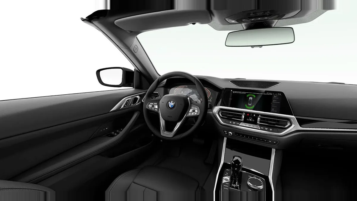 BMW Serie 4 420i Cabrio en renting barato — Delantera