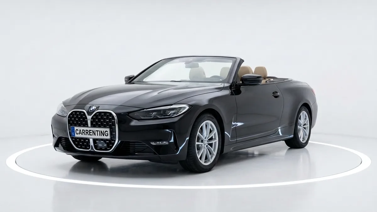 BMW Serie 4 420i Cabrio en renting barato — Lateral