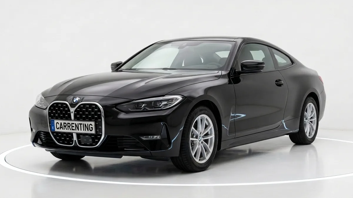 BMW Serie 4 420i Coupé en renting barato — Lateral