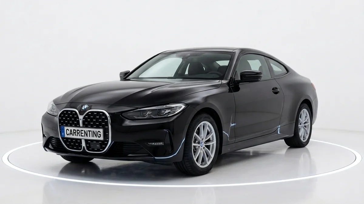 BMW Serie 4 430i xDrive Coupé en renting barato — Lateral