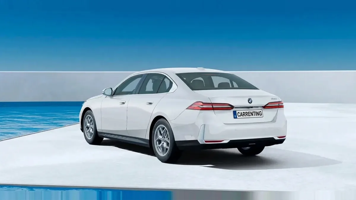 BMW Serie 5 520d en renting barato — Trasera