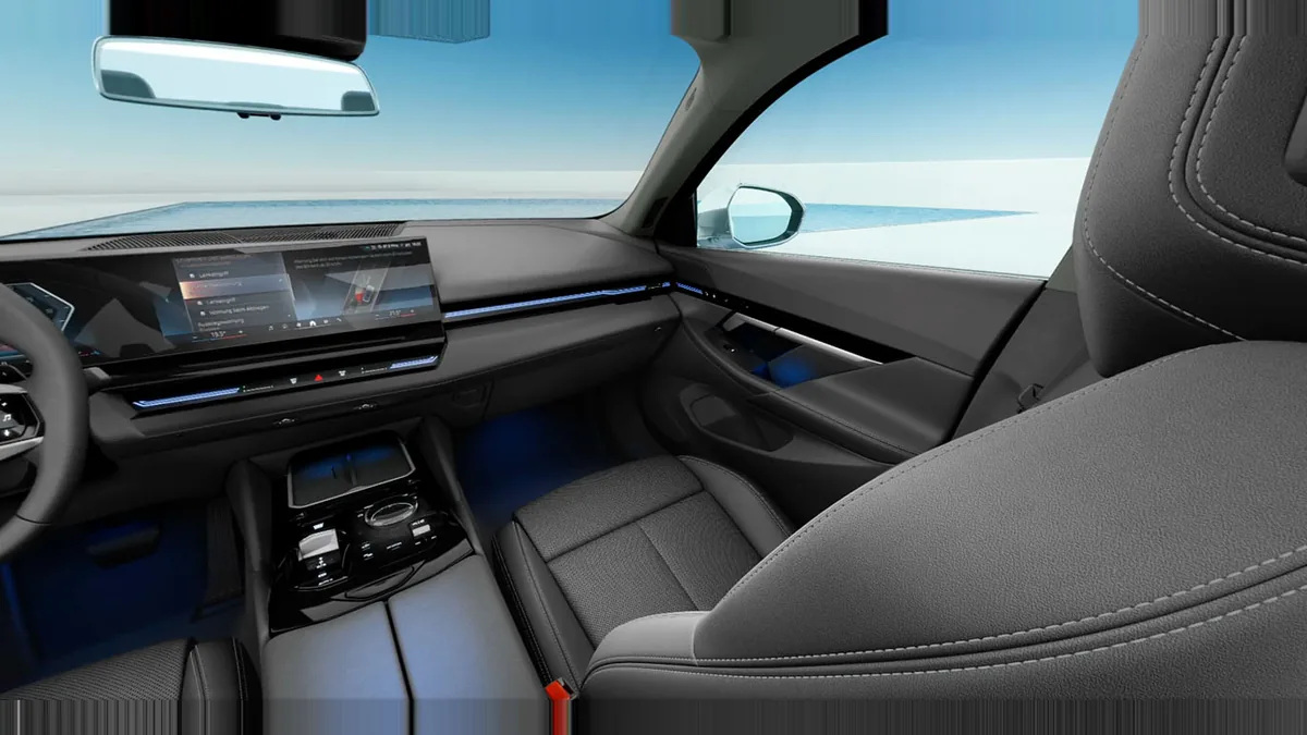 BMW Serie 5 520d en renting barato — Delantera