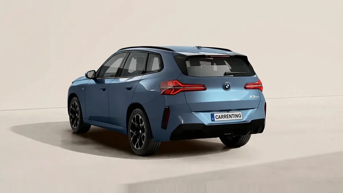 BMW X3 20d xDrive en renting barato — Interior