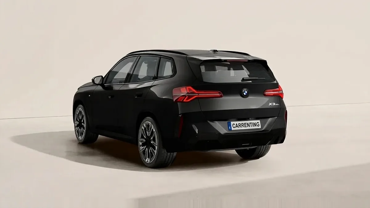 BMW X3 30e xDrive en renting barato — Delantera