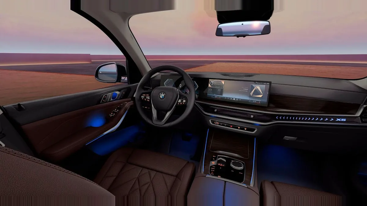 BMW X5 xDrive30d xLine en renting barato — Interior