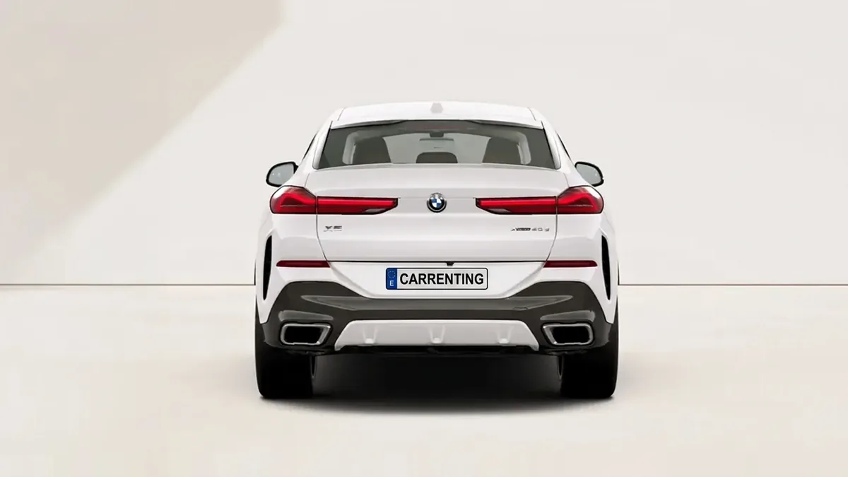 BMW X6 xDrive 40d M Sport en renting barato — Delantera