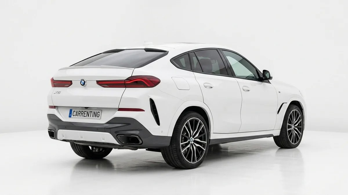 BMW X6 xDrive 40d M Sport en renting barato — Interior