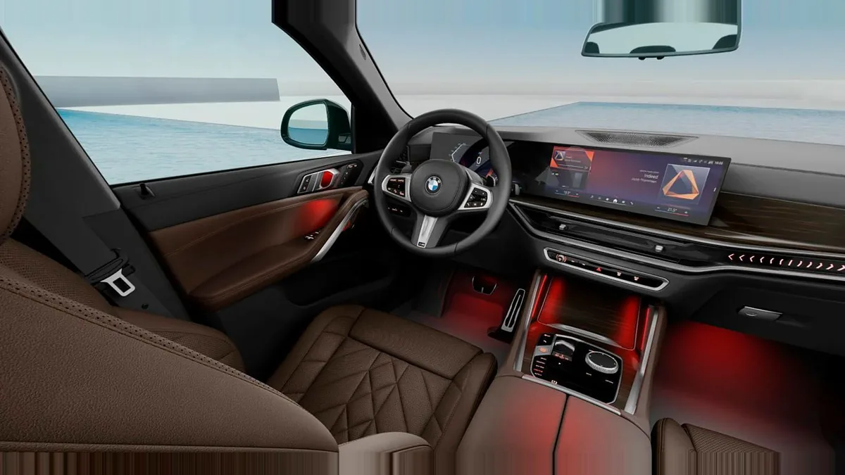 BMW X6 xDrive30d M Sport en renting barato — Interior