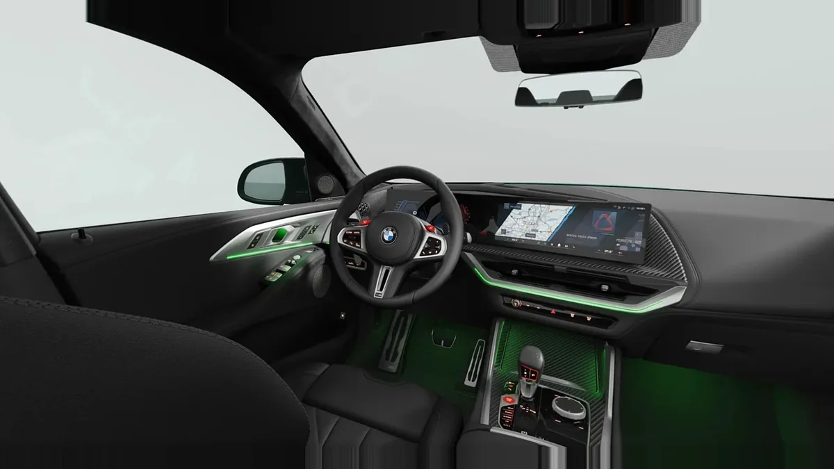 BMW XM 50e 350kW en renting barato — Interior