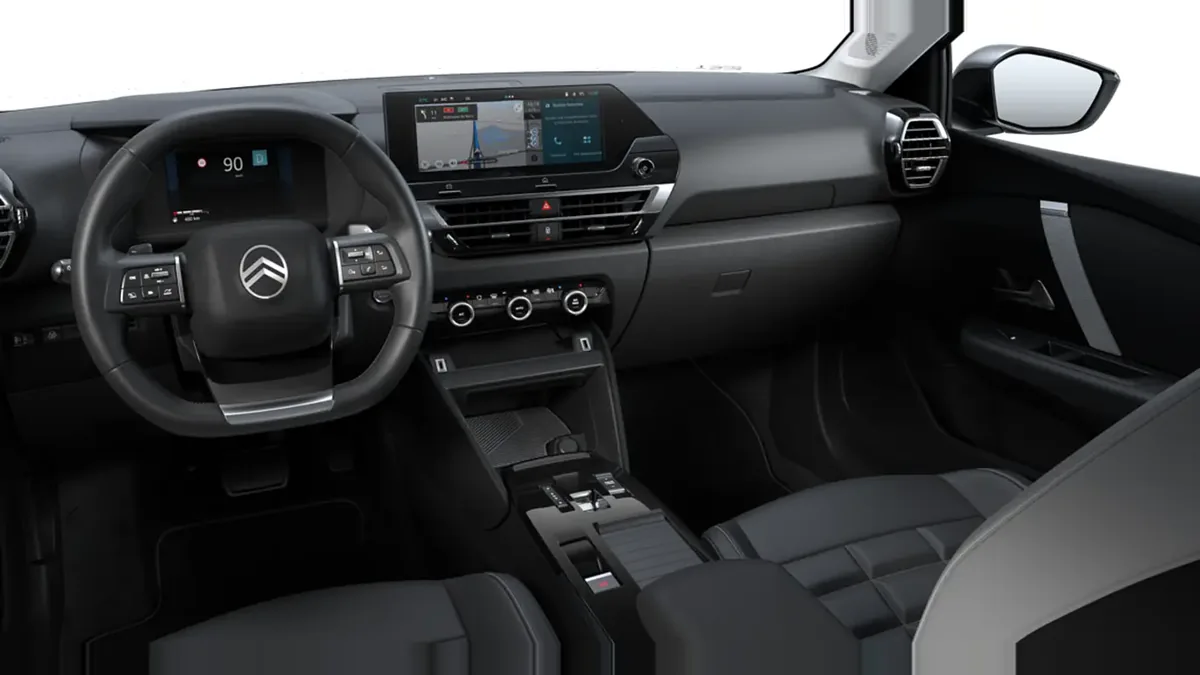 Citroën C4 Hybrid e-DCS6 Max 145CV en renting barato — Interior