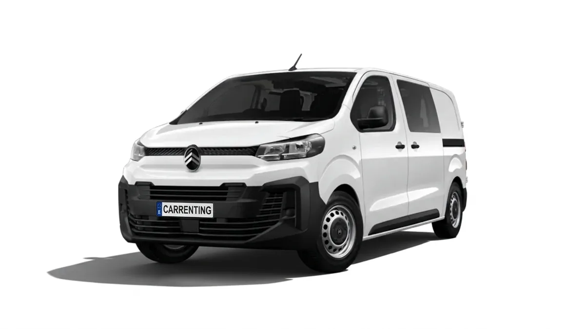 Citroën Jumpy Doble Cabina Plegable Talla M BlueHDi 120 S&S en renting barato — Trasera