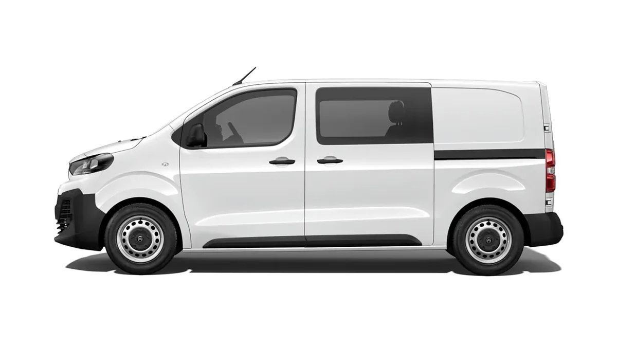 Citroën Jumpy Doble Cabina Plegable Talla M BlueHDi 120 S&S en renting barato — Delantera