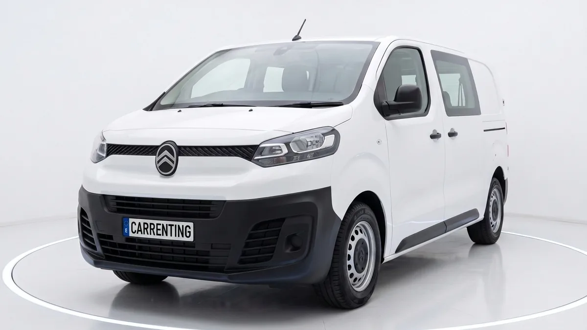 Citroën Jumpy Doble Cabina Plegable Talla M BlueHDi 120 S&S en renting barato — Lateral