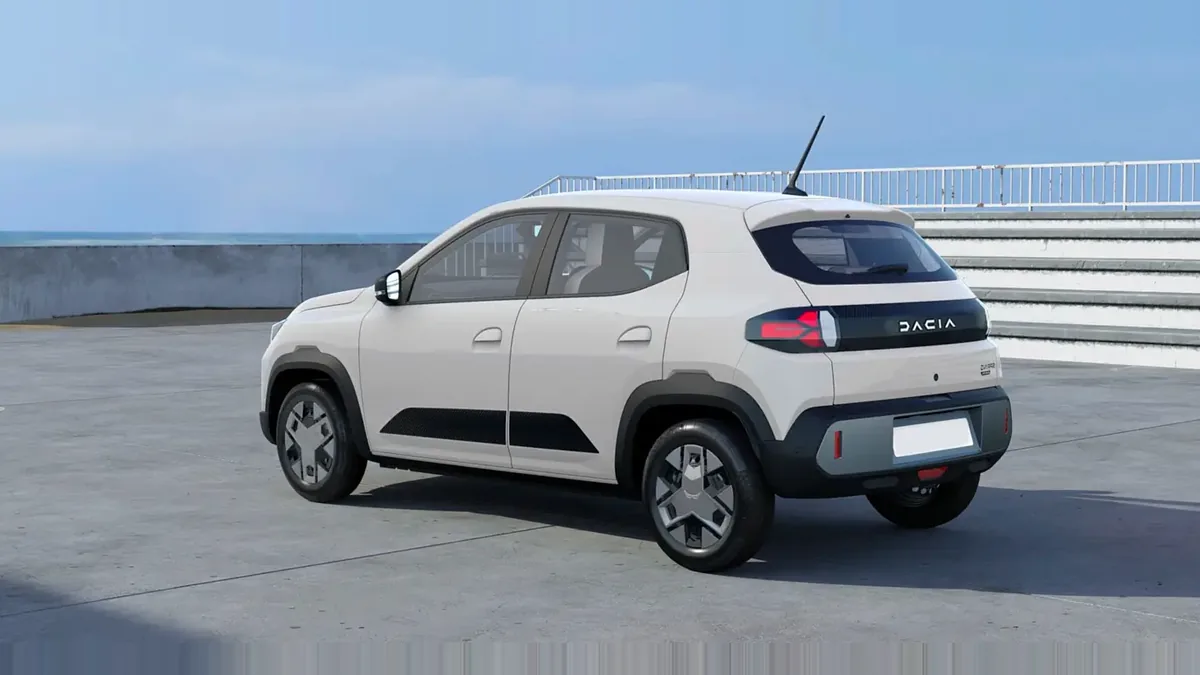 Dacia Spring Expression Electric 33kW (45CV) en renting barato — Delantera