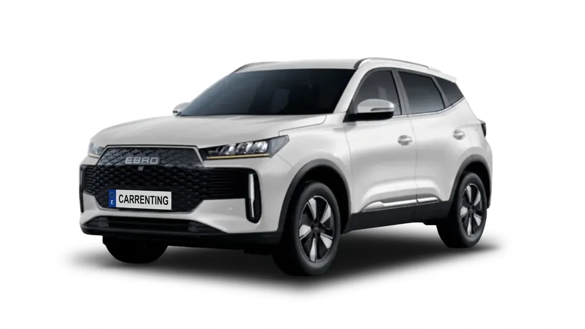 Ebro s400 1.5 DHE HEV Excellent CVT GRY en renting barato — Trasera