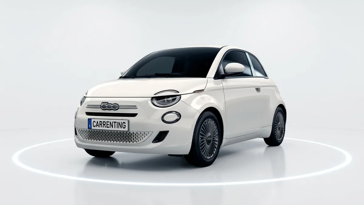 Fiat 500 TORINO 1.0 HYBRID 48KW 65CV (MANUAL) en renting barato — Lateral