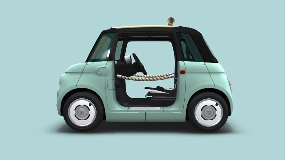 Fiat TOPOLINO DOLCEVITA en renting barato — Trasera
