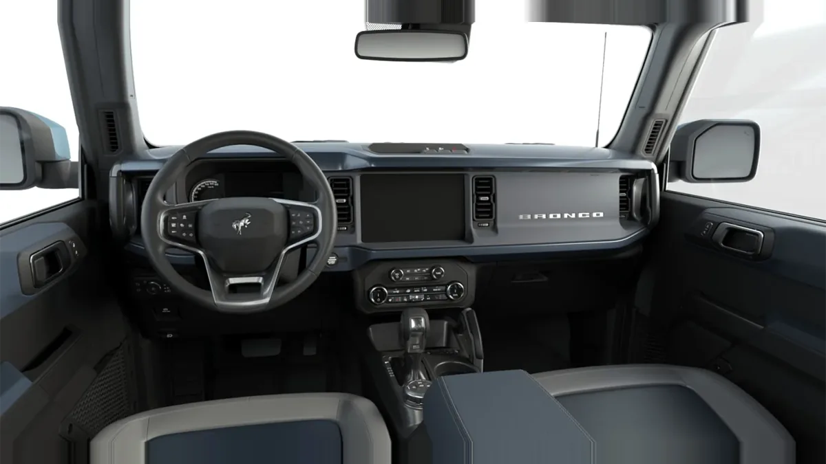 Ford Bronco Outer Banks 2.7 EcoBoost V6 335CV en renting barato — Interior