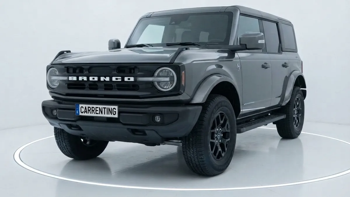 Ford Bronco Outer Banks 2.7 Ecoboost 335CV Automático 4x4 en renting barato — Lateral