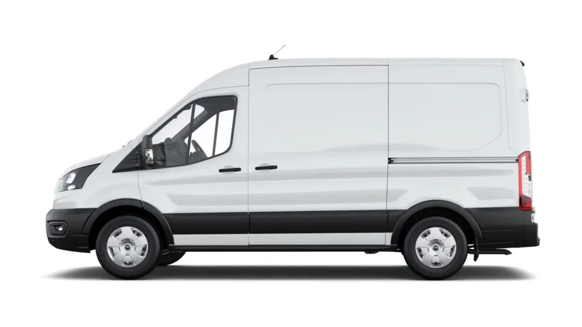 Ford TRANSIT 350 L2 Trend N1 EcoBlue 96kW FWD en renting barato — Trasera