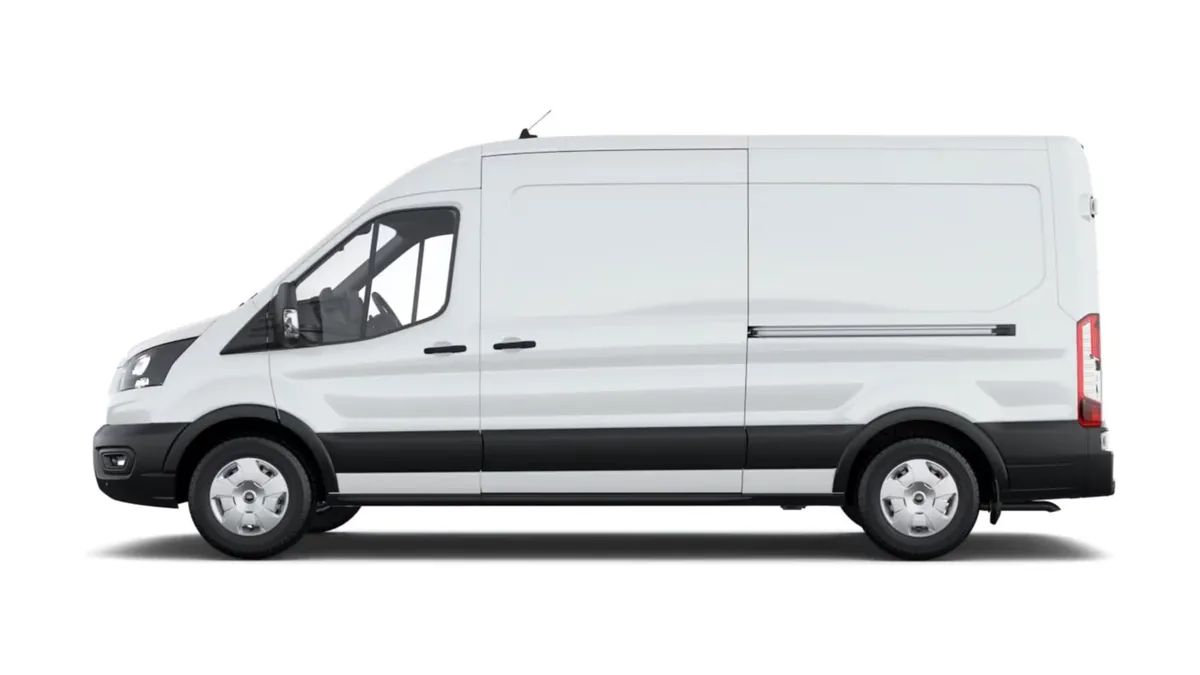 Ford TRANSIT 350 L3 Trend N1 EcoBlue 96kW FWD en renting barato — Trasera