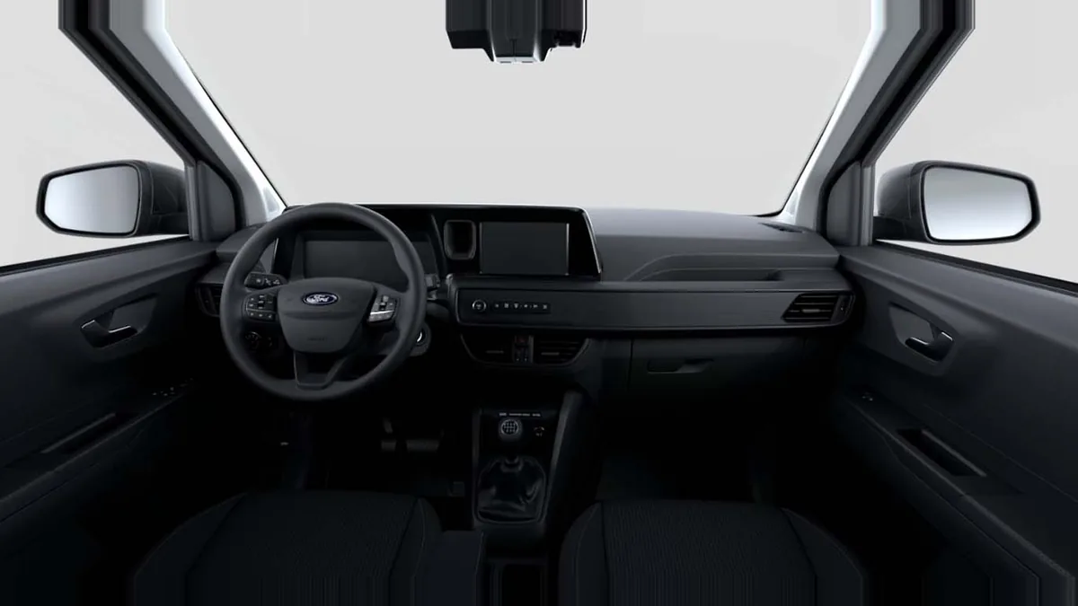 Ford Transit Courier Van 1.5 Ecoblue Trend en renting barato — Interior