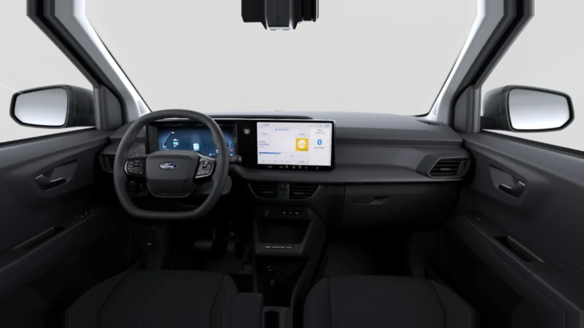 Ford Transit Courier Van Trend BEV 136cv Automática II en renting barato — Interior