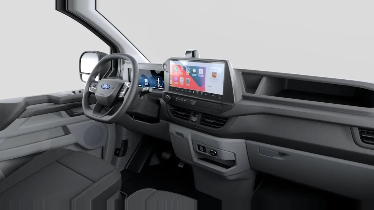 Ford TRANSIT Kombi 2.5 Duratec PHEV 171 340 L1 Trend en renting barato — Interior