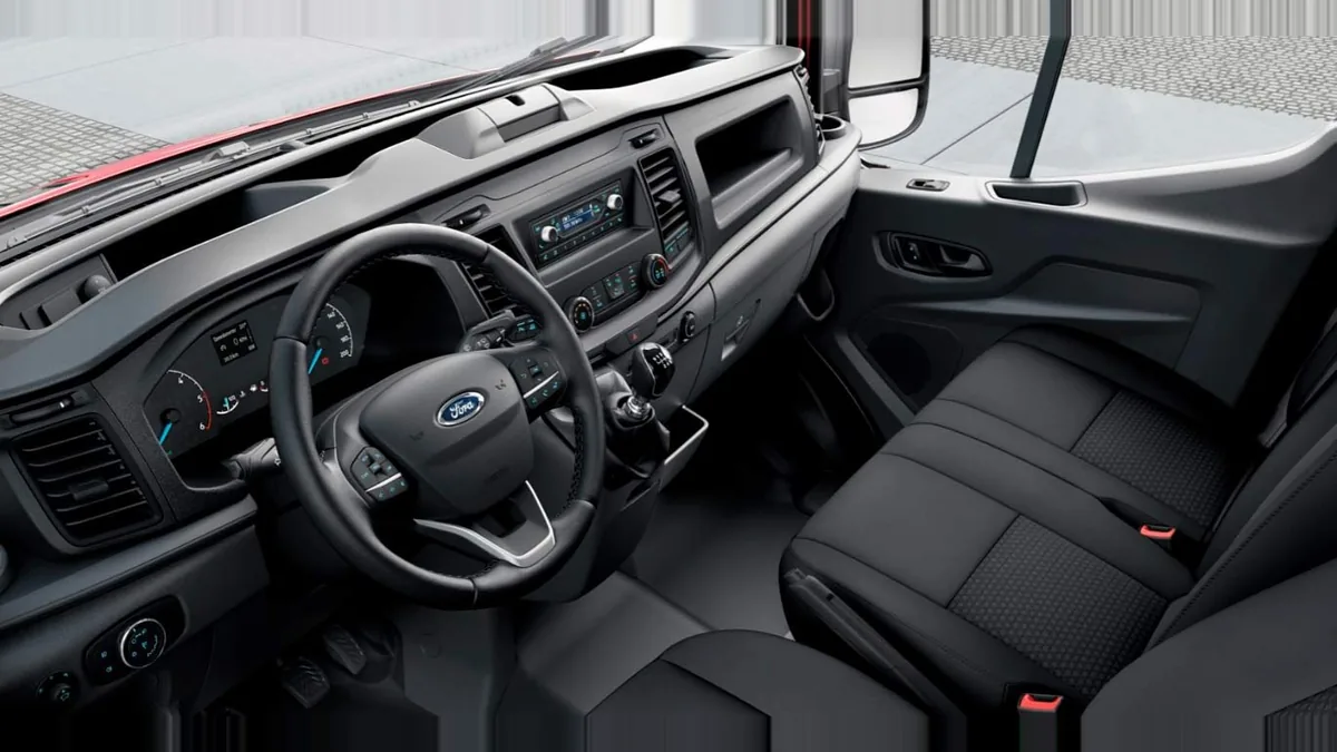 Ford Transit Van 350 L3 Trend N1 2.0 Ecoblue 130CV II en renting barato — Interior