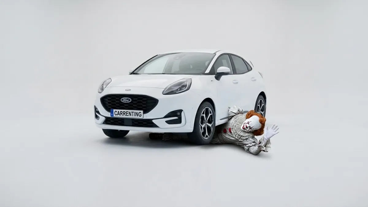 Ford Puma Titanium Ecoboost MHEV 125CV II en renting barato — Delantera
