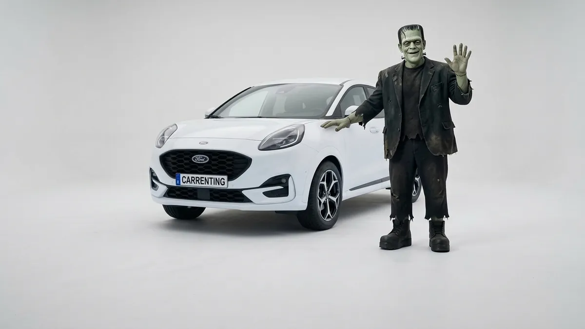 Ford Puma Titanium Ecoboost MHEV 125CV II en renting barato — Interior