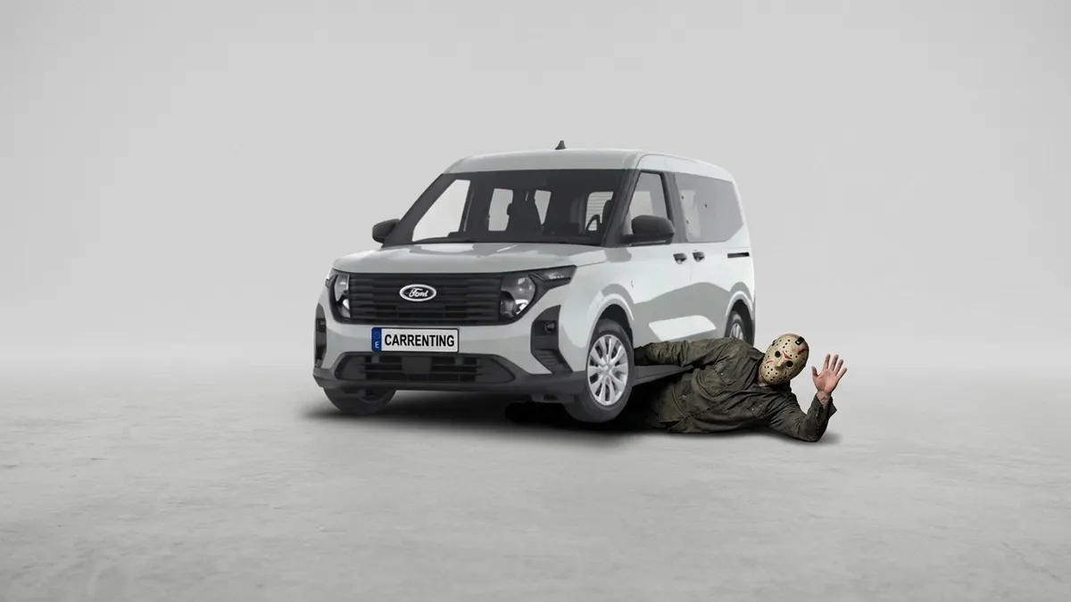 Ford Tourneo Courier Trend 1.0 Ecoboost 125CV M1 II en renting barato — Lateral