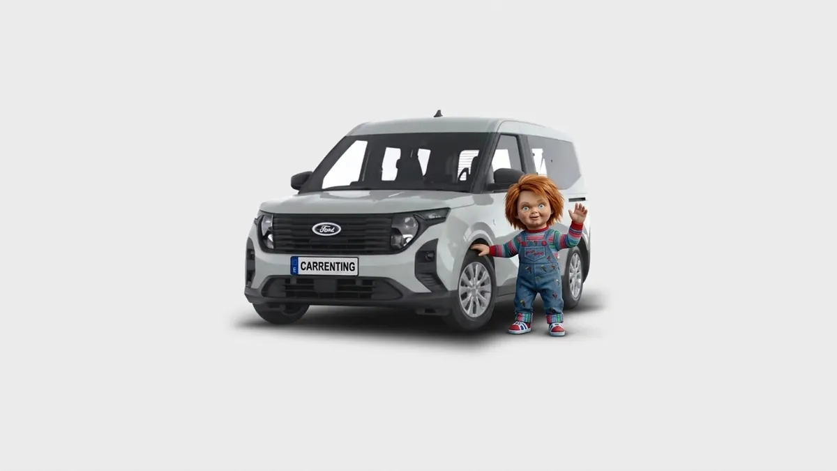Ford Tourneo Courier Trend 1.0 Ecoboost 125CV M1 II en renting barato — Trasera