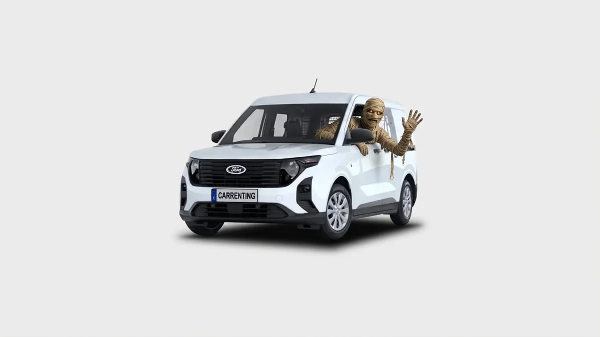 Ford Transit Courier Kombi 1.5 Ecoblue Trend II en renting barato — Interior