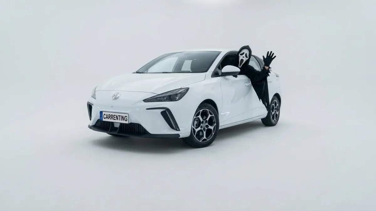 MG 3 Hybrid+ Business en renting barato — Trasera